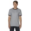 Gildan DryBlend 5.6 oz. Ringer T-Shirt | https://www.bestnamebadges.com