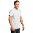 Gildan Heavy 100% Cotton T-Shirt - White/Natural | https://www.bestnamebadges.com