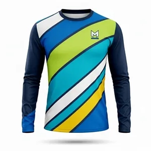 Sublimated Waffle Grid 125G Long Sleeve T-Shirt