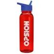 Garyline® Boss Embossed Tritan® Bottle with Flip-Straw Li... | https://www.bestnamebadges.com