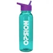 Garyline® Boss Embossed Tritan® Bottle with Flip-Straw Li... | https://www.bestnamebadges.com