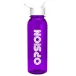 Garyline® Boss Embossed Tritan® Bottle with Flip-Straw Li... | https://www.bestnamebadges.com