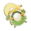 Soft Enamel Golf Hat Clips 1"-1.5" | https://www.bestnamebadges.com