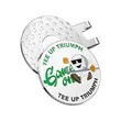 Soft Enamel Golf Hat Clips 1"-1.5" | https://www.bestnamebadges.com