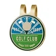 Hard Enamel Golf Hat Clips 1"-1.5" | https://www.bestnamebadges.com