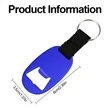 Oval Keychain with Bottle Opener | https://www.bestnamebadges.com