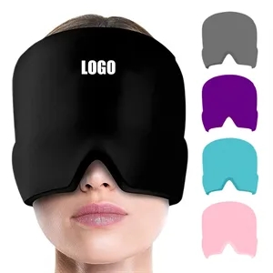 Soothing Headache Hat Ice Pack Mask