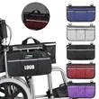 Wheelchair Armrest Side Storage Bag | https://www.bestnamebadges.com