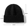Unisex Cuffed Knitted Beanie With Custom Logo | https://www.bestnamebadges.com