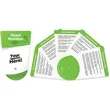 Folding Fan - Good Nutrition | https://www.bestnamebadges.com