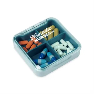 Easy Go Supplement Pill Organizer | https://www.bestnamebadges.com