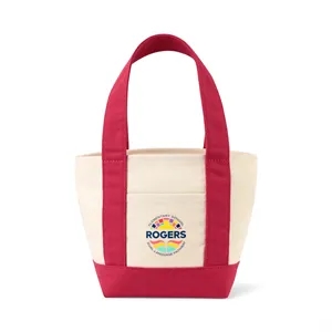 Petite Canvas Tote | https://www.bestnamebadges.com
