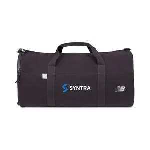 New Balance® Canvas Duffel | https://www.bestnamebadges.com