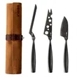 BOSKA® Cheese Knife Set Monaco+ Dark | https://www.bestnamebadges.com
