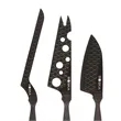 BOSKA® Cheese Knife Set Monaco+ Dark | https://www.bestnamebadges.com