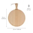 BOSKA® Serving Board Round Amigo L FSC | https://www.bestnamebadges.com