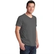 Gildan Softstyle V-Neck T-Shirt | https://www.bestnamebadges.com
