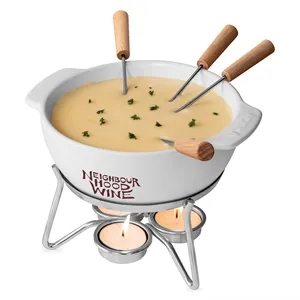 Boska Cheese Fondue Set Party | https://www.bestnamebadges.com