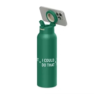 RINGO Pro Water Bottle with Magnetic Booster Ring - 24 Oz. | https://www.bestnamebadges.com
