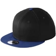 New Era Flat Bill Adjustable Cap - Dark/All | https://www.bestnamebadges.com