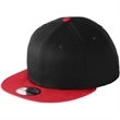 New Era Flat Bill Adjustable Cap - Dark/All | https://www.bestnamebadges.com