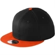 New Era Flat Bill Adjustable Cap - Dark/All | https://www.bestnamebadges.com