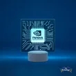 mr.BriteSign LED Acrylic Sign - Square | https://www.bestnamebadges.com