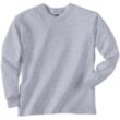 Gildan Youth Ultra Cotton Long Sleeve Tee - Light/Heather | https://www.bestnamebadges.com