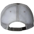 Mega Cap - Herringbone Unstructured Trucker Hat | https://www.bestnamebadges.com
