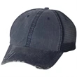 Mega Cap - Herringbone Unstructured Trucker Hat | https://www.bestnamebadges.com