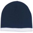 Knit Beanie with Stripes | https://www.bestnamebadges.com