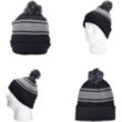 Knit Beanie with Pom-Pom | https://www.bestnamebadges.com