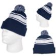 Knit Beanie with Pom-Pom | https://www.bestnamebadges.com
