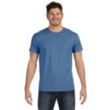 Hanes 4.5 oz. 100% Ringspun Cotton Nano T-Shirt with Pocket | https://www.bestnamebadges.com