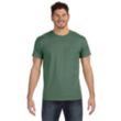 Hanes 4.5 oz. 100% Ringspun Cotton Nano T-Shirt with Pocket | https://www.bestnamebadges.com