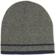 Knit Beanie with Double Stripes | https://www.bestnamebadges.com