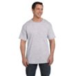 Hanes Beefy-T with Pocket - Light/Heather | https://www.bestnamebadges.com