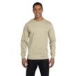 Hanes Long Sleeve Beefy-T - Dark/Color | https://www.bestnamebadges.com