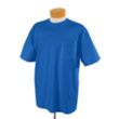 Jerzees 50/50 Pocket Tee - Dark/Color | https://www.bestnamebadges.com