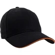 Heavyweight Washed Brushed Twill Sandwich Cap | https://www.bestnamebadges.com