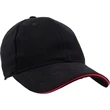 Heavyweight Washed Brushed Twill Sandwich Cap | https://www.bestnamebadges.com