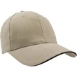 Heavyweight Washed Brushed Twill Sandwich Cap | https://www.bestnamebadges.com