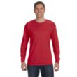 Jerzees 50/50 Long Sleeve Tee - Dark/Color | https://www.bestnamebadges.com