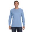 Jerzees 50/50 Long Sleeve Tee - Dark/Color | https://www.bestnamebadges.com