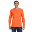 Jerzees 50/50 Long Sleeve Tee - Dark/Color | https://www.bestnamebadges.com