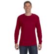 Jerzees 50/50 Long Sleeve Tee - Dark/Color | https://www.bestnamebadges.com