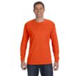 Jerzees 50/50 Long Sleeve Tee - Dark/Color | https://www.bestnamebadges.com