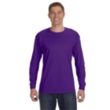 Jerzees 50/50 Long Sleeve Tee - Dark/Color | https://www.bestnamebadges.com