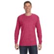 Jerzees 50/50 Long Sleeve Tee - Dark/Color | https://www.bestnamebadges.com