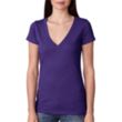 Next Level Ladies' Triblend Deep V-Neck Tee | https://www.bestnamebadges.com